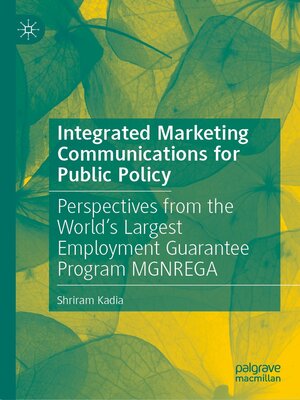 cover image of Integrated Marketing Communications for Public Policy